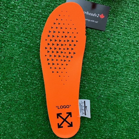 -Edm- 🍊*NEW* OFF-WHITE x Nike Zoom Fly Mercurial Total Orange 2018 (Sz 8) - Picture 10 of 16